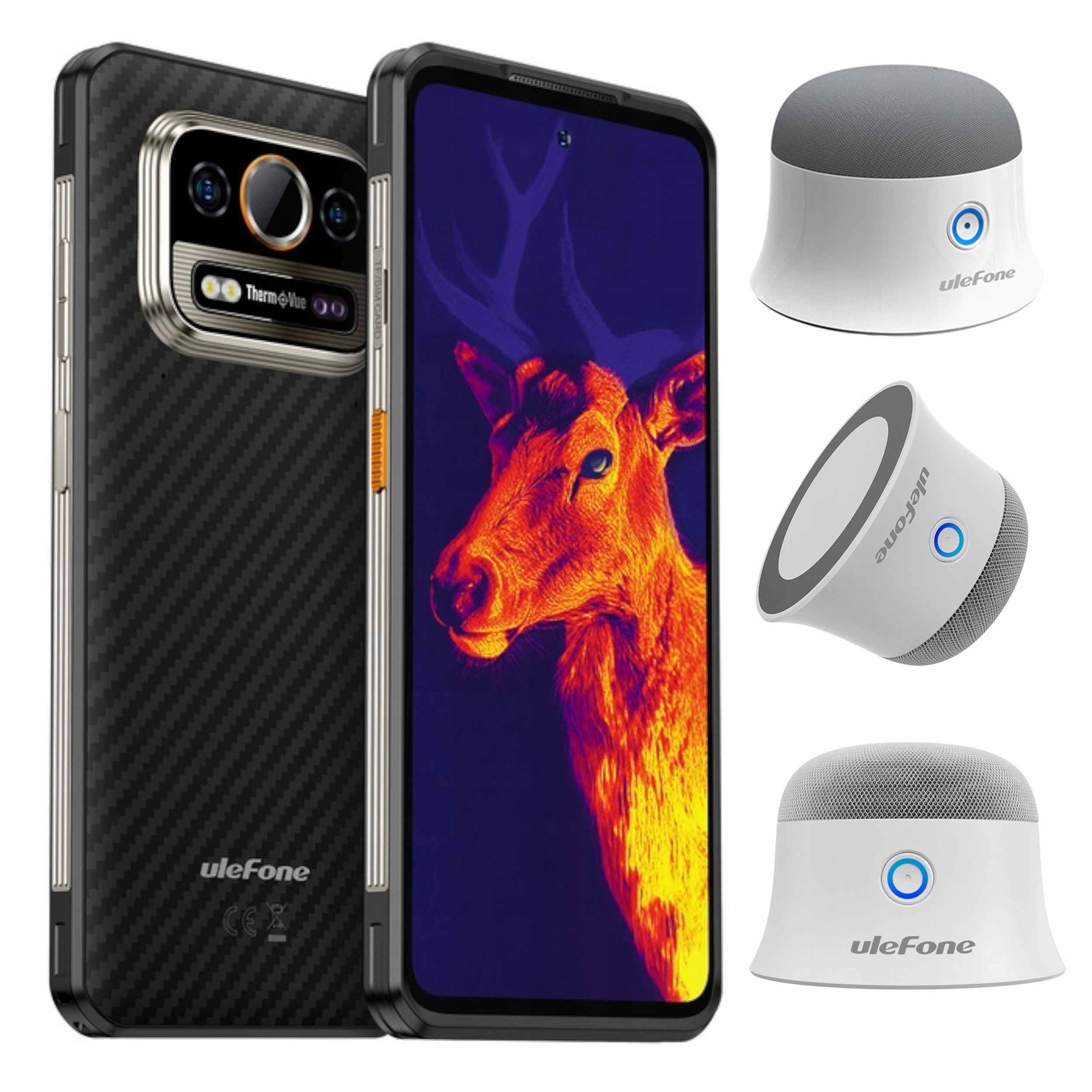 Smartfon Ulefone Armor 25T 4G Lte 6GB 256GB Nokto Termowizja Głośnik