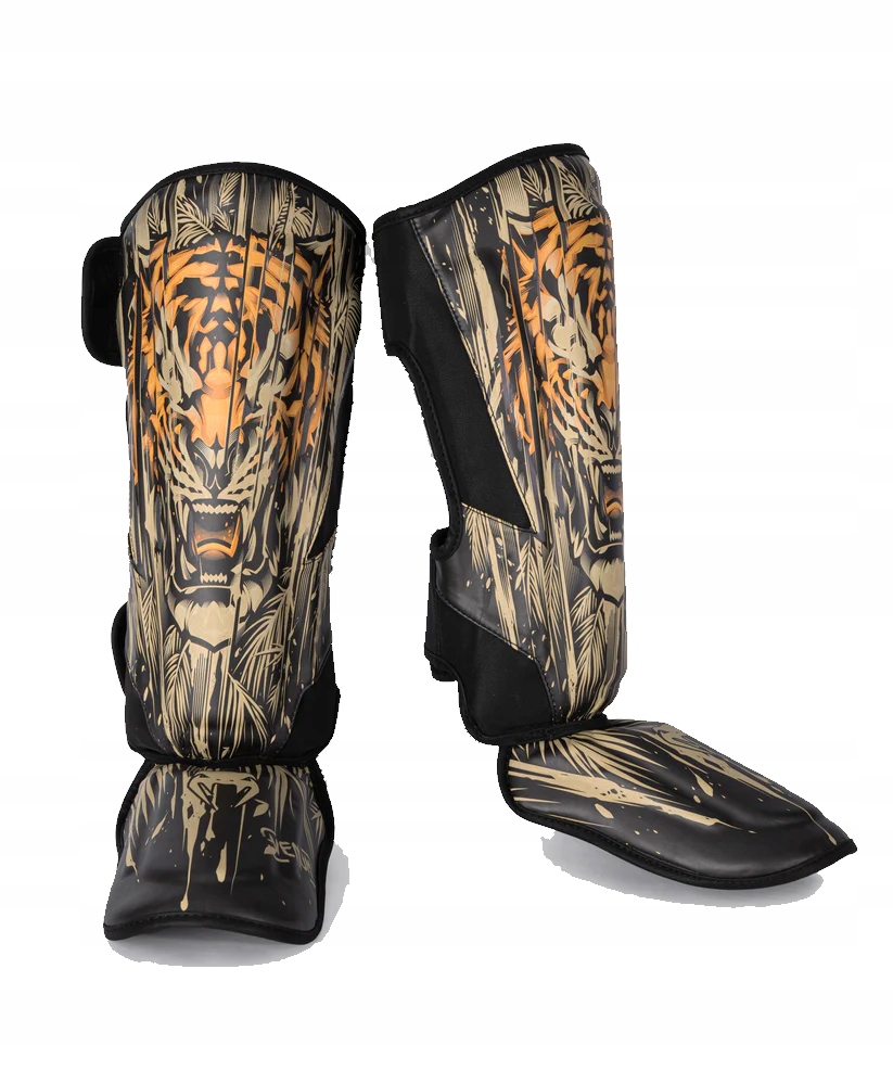Venum Ochraniacze Piszczeli Tiger Shin Guards Black XL