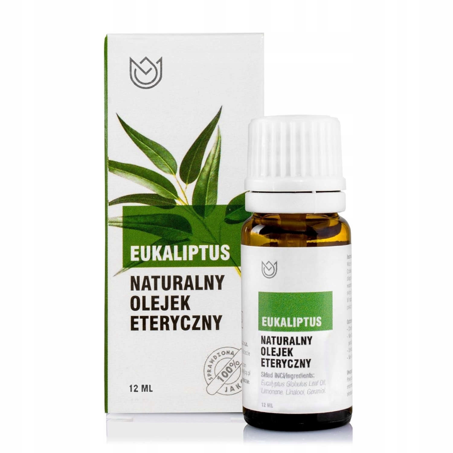

Naturalny olejek eteryczny Eukaliptus 12ml