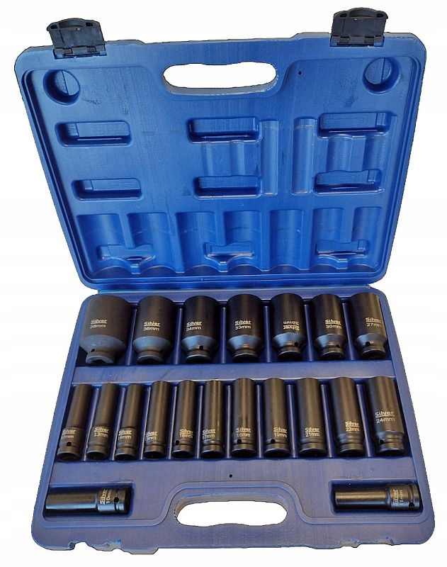 ZESTAW NASADEK UDAROWYCH 20SZT NASADKI UDAROWE 1/2