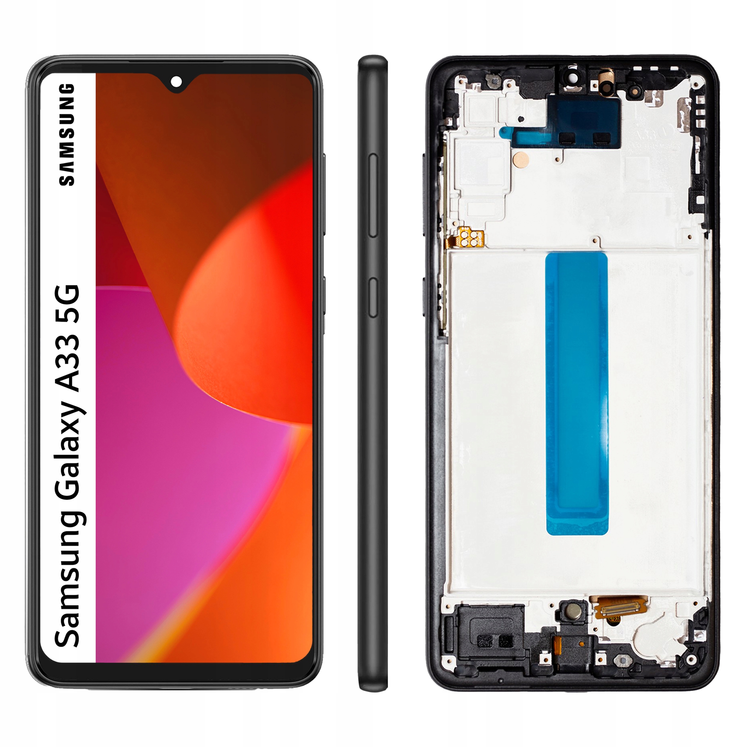 Displej pro Samsung Galaxy A33 5G LCD Oled displej Rámeček SM-A336B