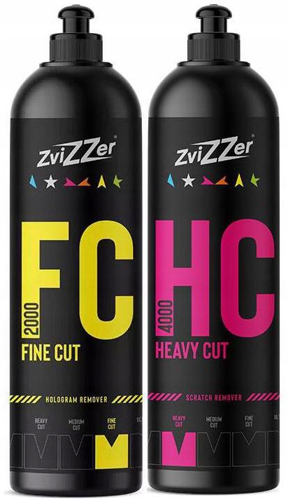 ZVIZZER ZESTAW PAST POLERSKICH 750ml FC2000 HC4000