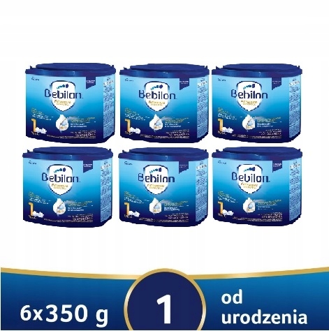 Bebilon 1 Pronutra Advance 6x 350g - 0-6 msc MLEKO