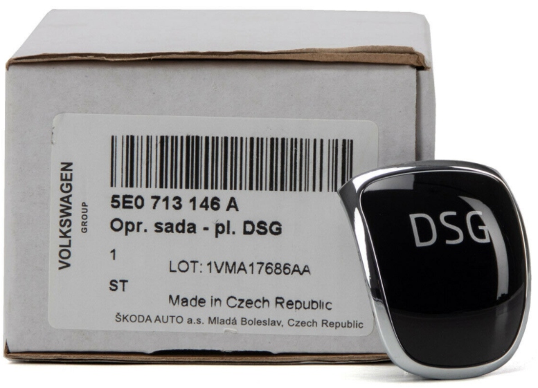 NAKŁADKA GAŁKI BIEGÓW DSG SKODA OCTAVIA SUPERB