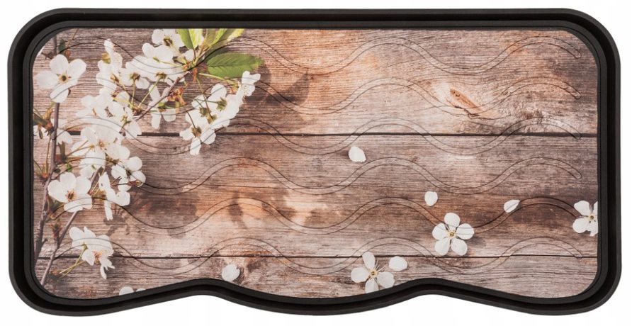 

Ociekacz na buty mata Drewno Kwiaty