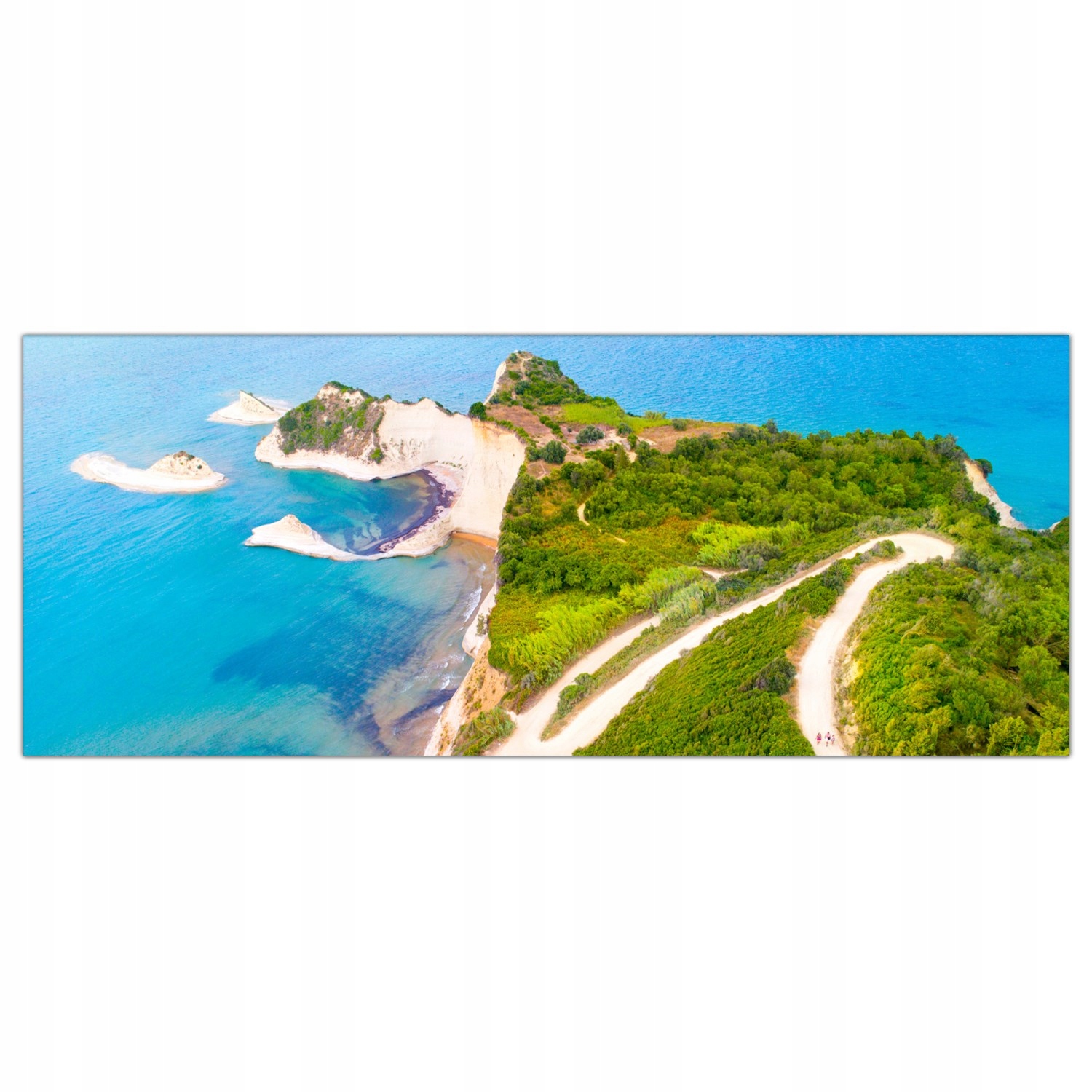 

Obraz na szkle Foto Wyspa Grecja Krajobraz 125x50