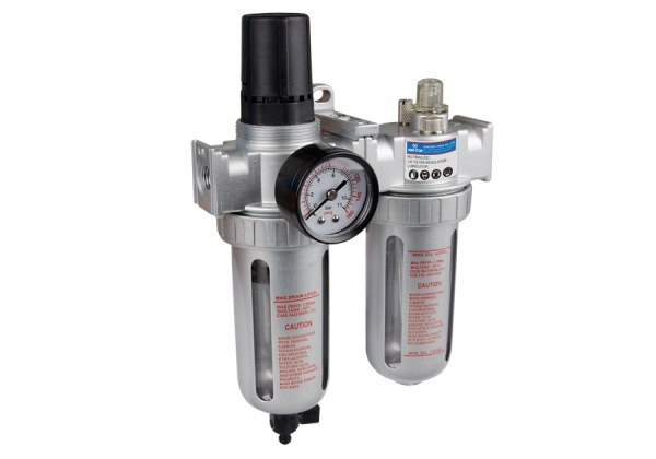 REDUKTOR + FILTR + NAOLEJACZ 3/8" King Tony