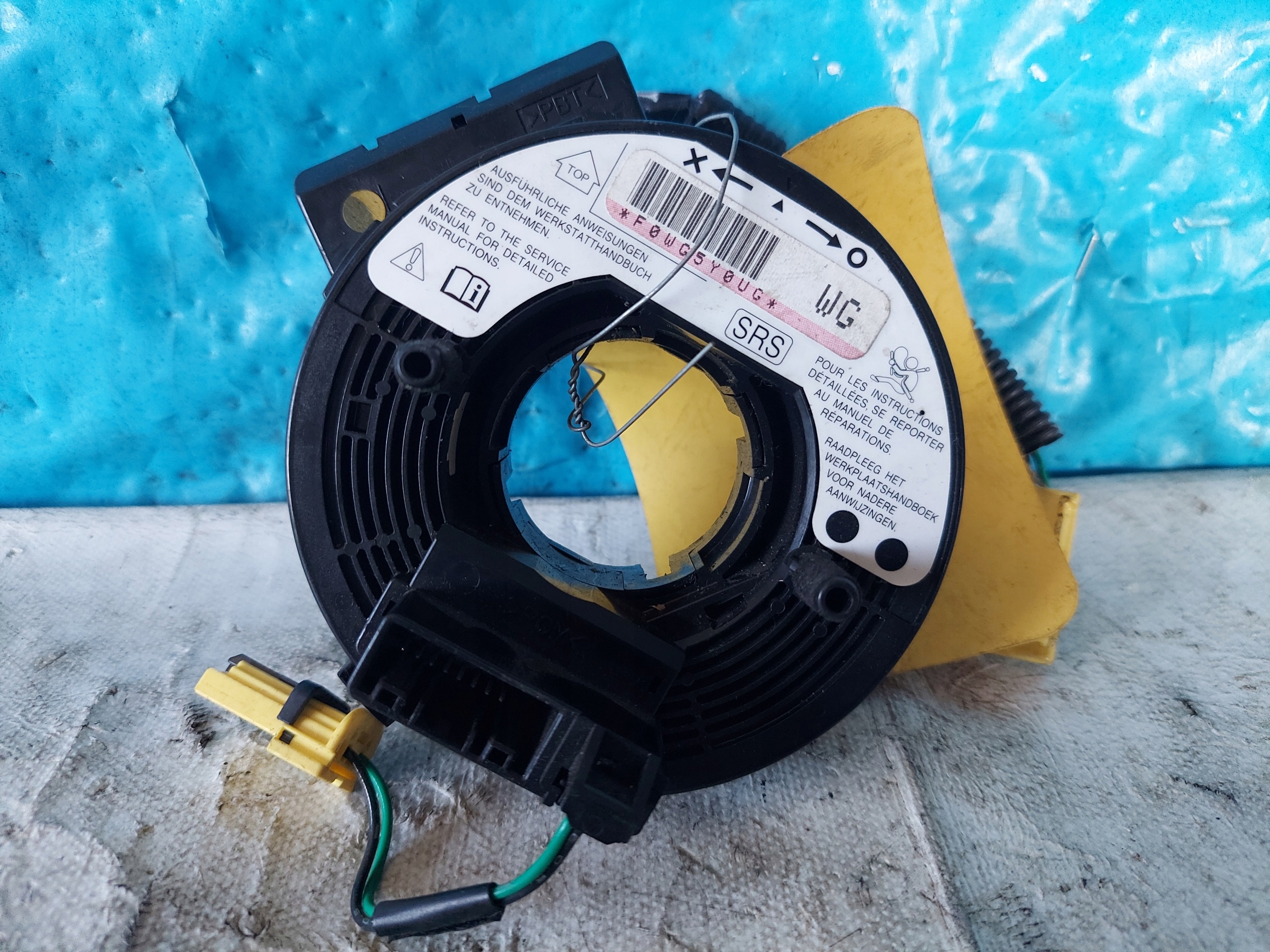 ring airbag HONDA CIVIC VIII