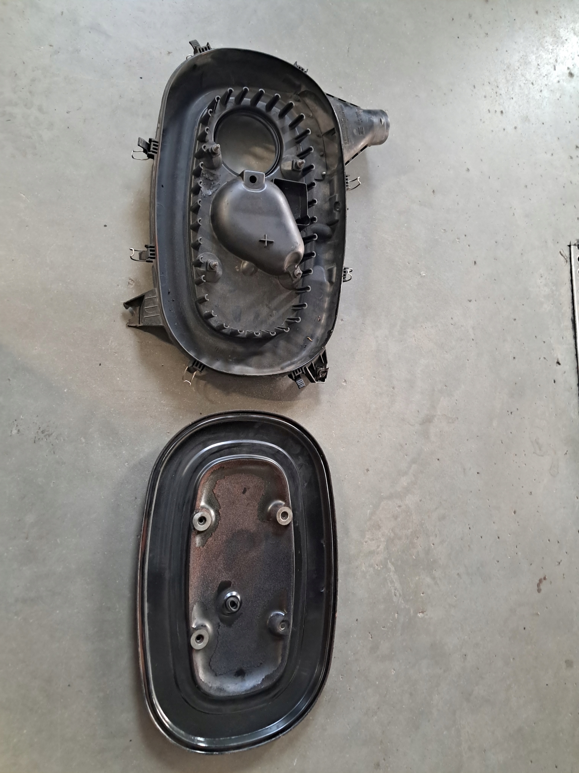 Gehäuse filter luft MERCEDES W124 2,3 0150948802