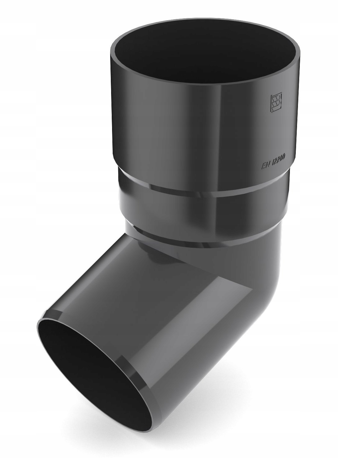 CELLFAST BRYZA KOLANKO RURY PVC 90MM 67° GRAFIT RAL 7021