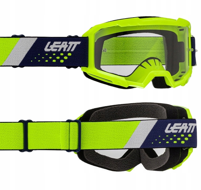 Gogle rowerowe Leatt Vizion 2.5 Enduro Lime Szyba Clear Vlt 90