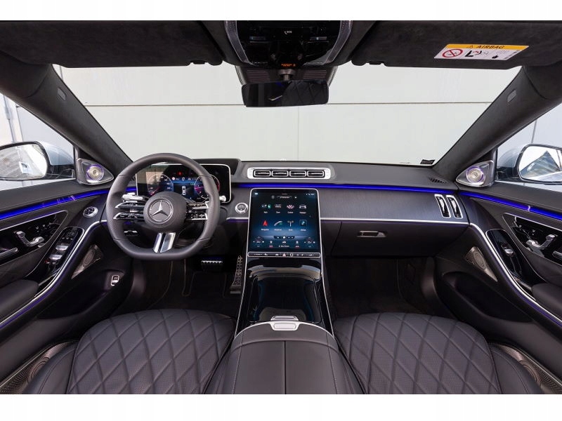 Fólie do interiéru – Mercedes S třída – průhledná ochrana interiéru