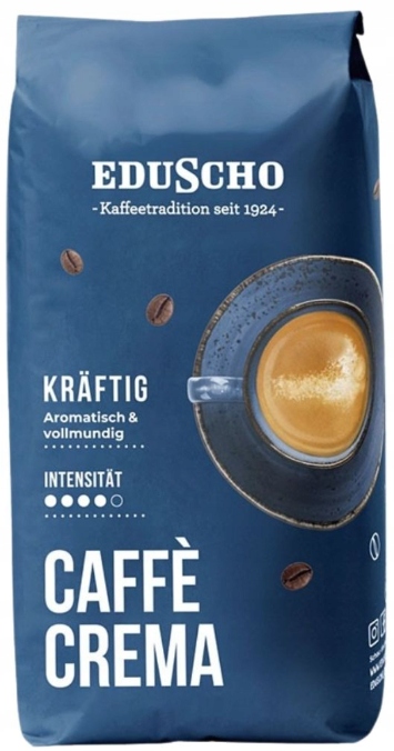 Levně Tchibo Eduscho Caffe Crema Kraftig káva zrnková 1 kg