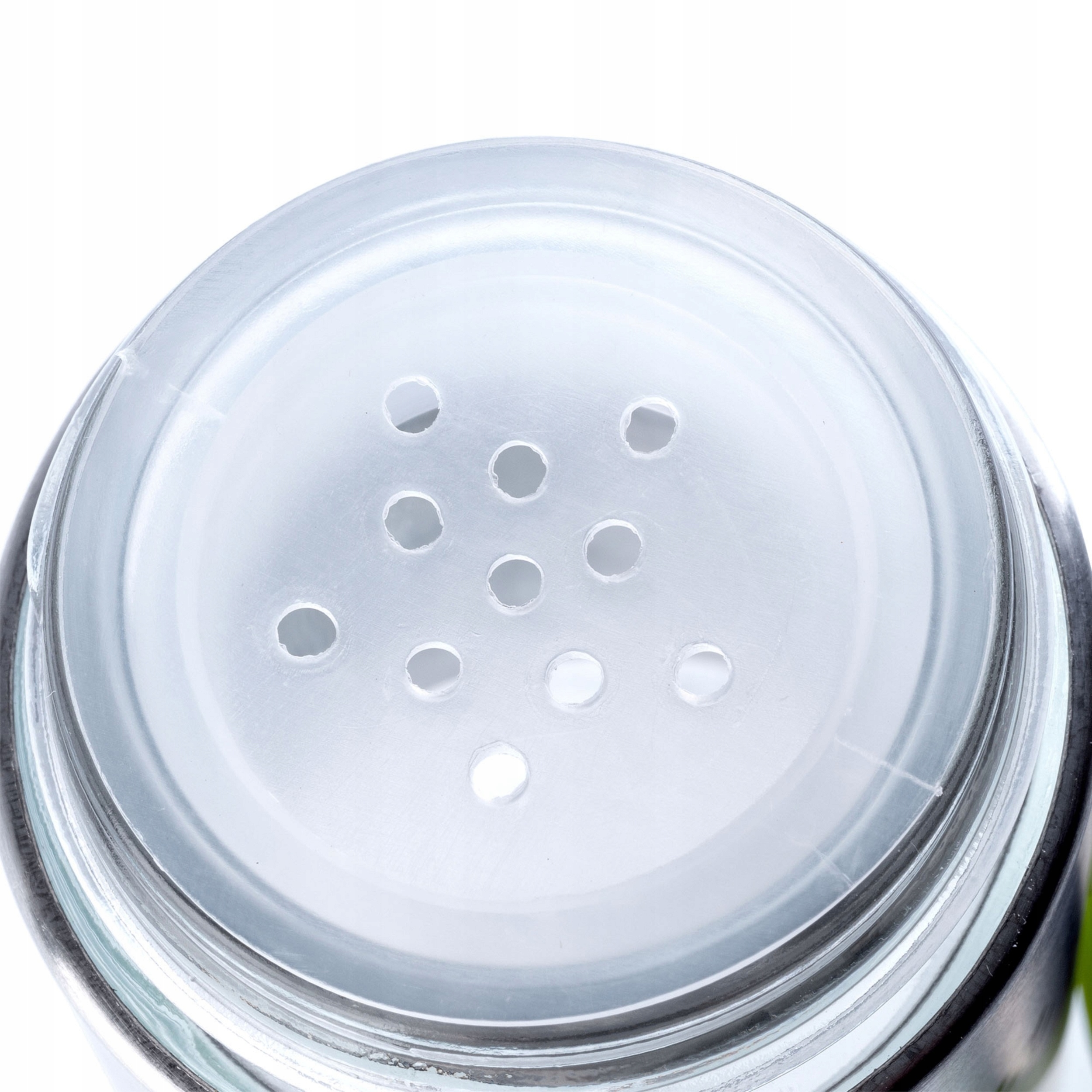 ZESTAW SOLNICZKA I PIEPRZNICZKA SZKŁO STAL 2X150ML Materiał szkło