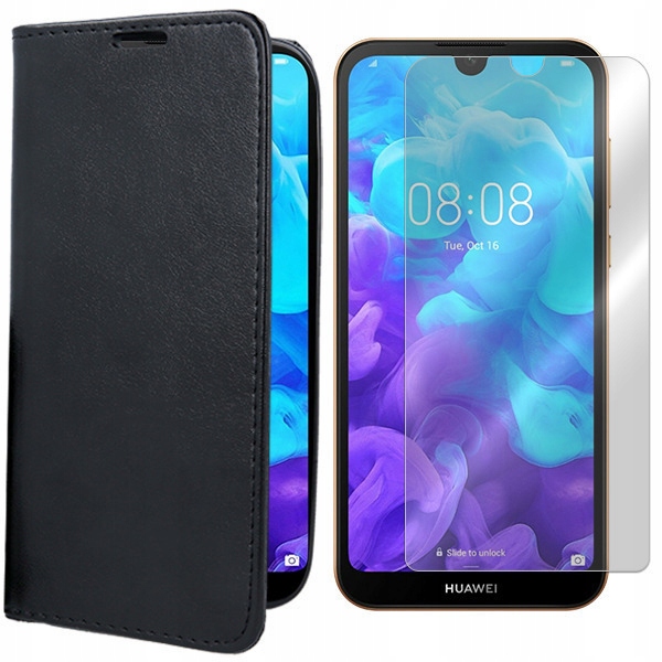 

Etui Do Huawei Y5 2019 Pokrowiec Magnetic + Szkło
