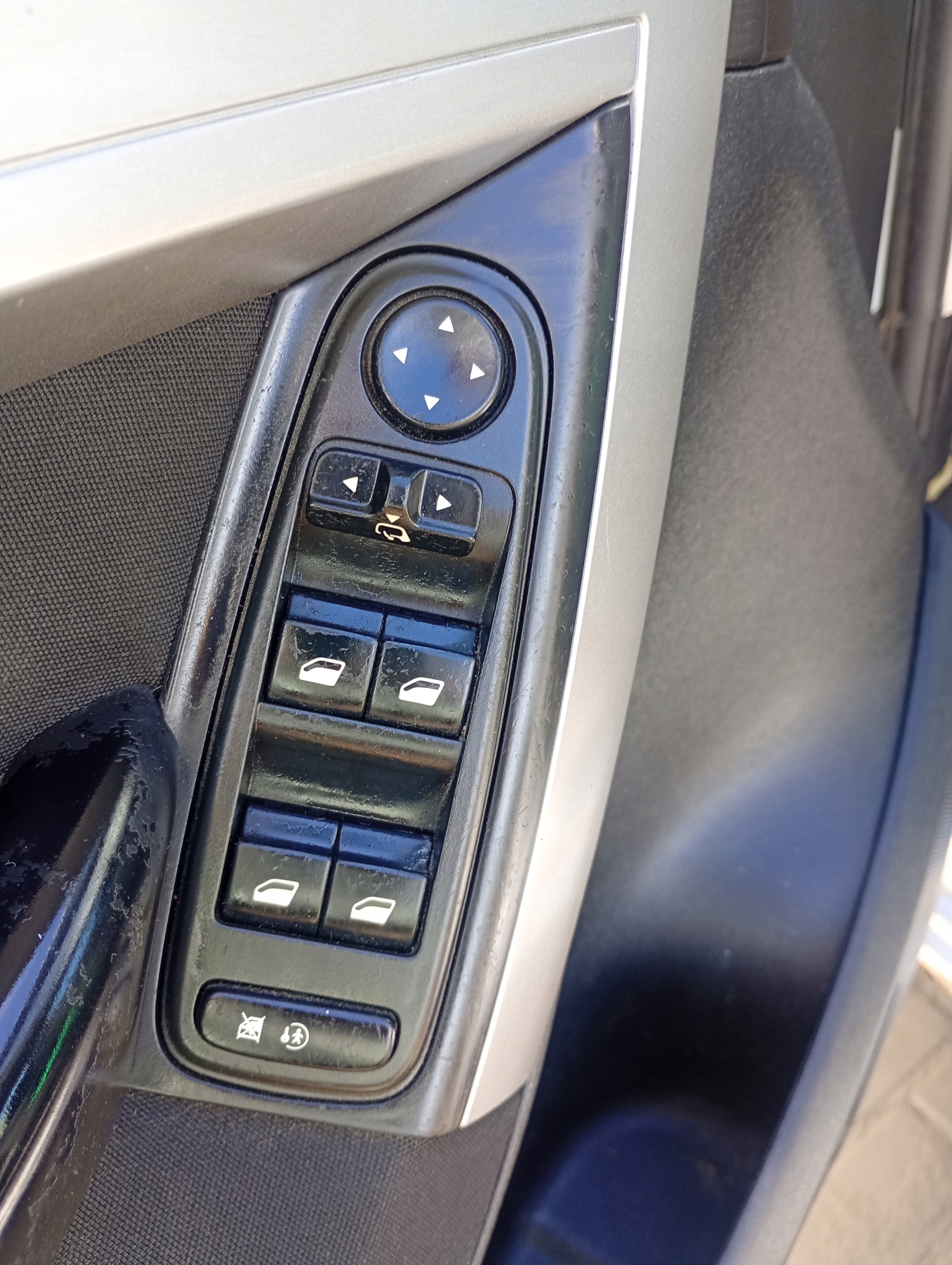 switch switch REGULACJA PANEL windows Citroen C4 Picasso FL 07-13