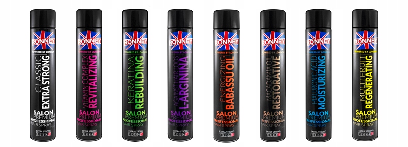 Lakier do włosów 750 ml RONNEY MIX