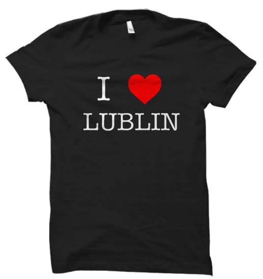 

I Love Lublin koszulka damska