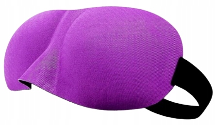 PIĘKNA MASKA OPASKA NA OCZY DO SPANIA 3D + GRATIS