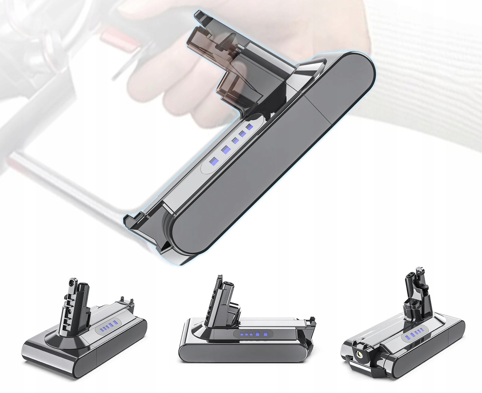 Uniwersalny Akumulator Bateria do Dyson Animal V10 SV12 6000mAh filtr Rodzaj zamiennik