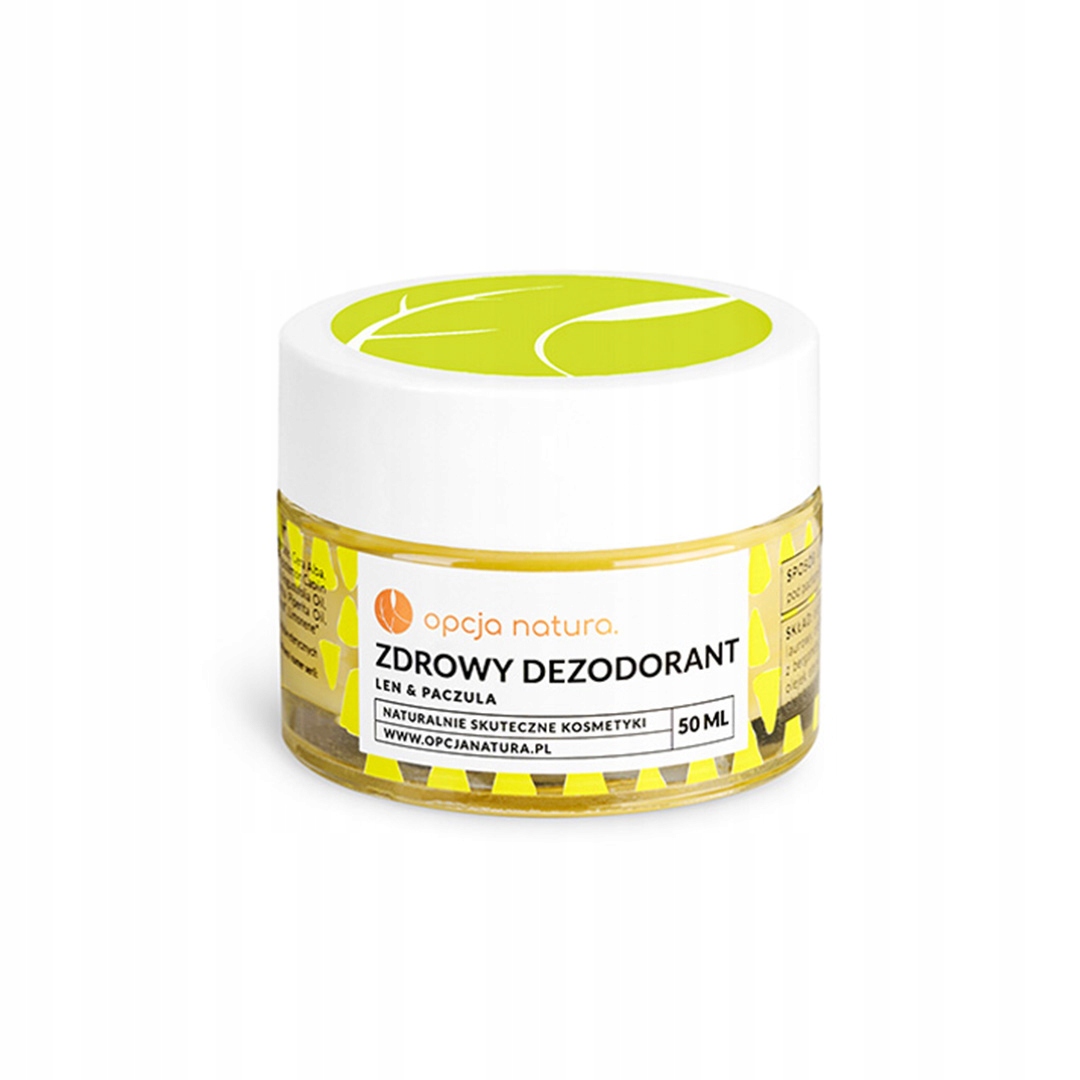 

Opcja Natura Zdrowy dezodorant Len Paczula 50ml