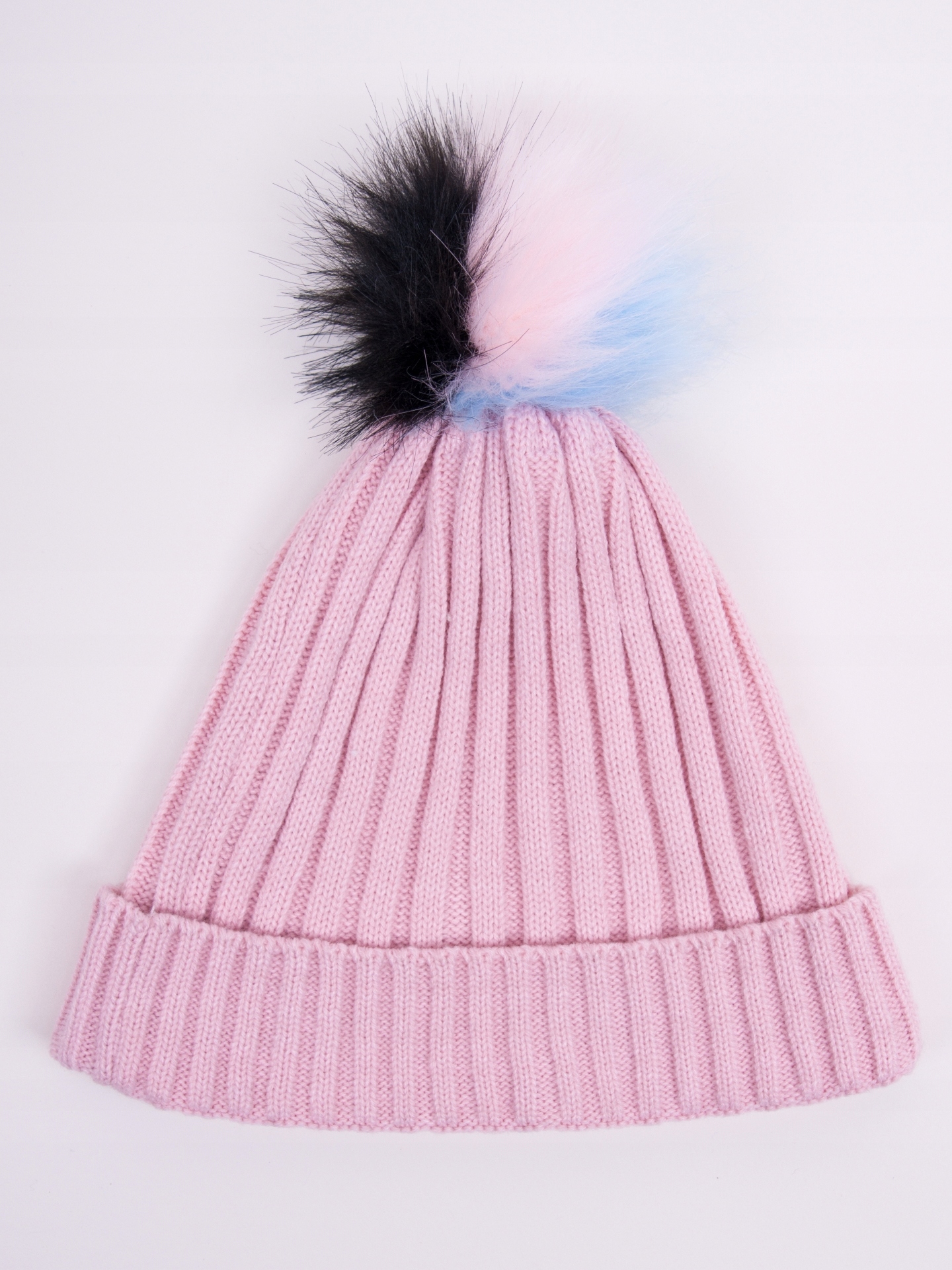 

Czapka Zimowa z pomponem, Yoclub! 56-58cm.