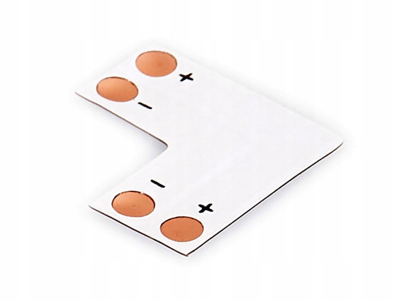 KOMPLET ZŁĄCZKA CN-12: TAŚMA LED 8MM L 5 Szt Typ złączka