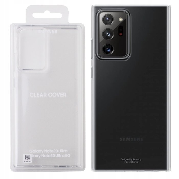 

Samsung Note 20 Ultra Etui Pokrowiec Clear Cover