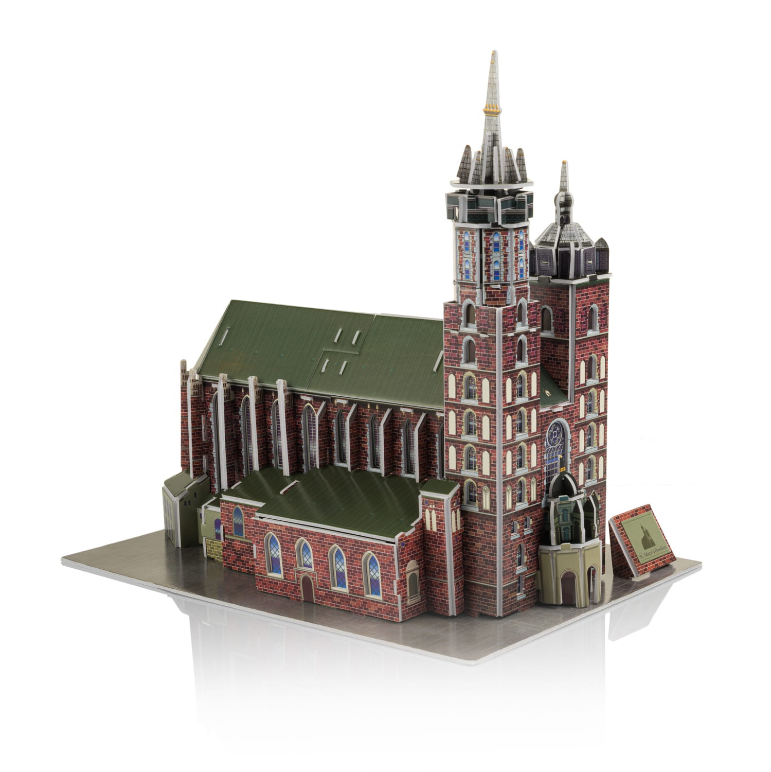 Puzzle 3D 94 elementy KOŚCIÓŁ MARIACKI w Krakowie bazylika PREZENT ZABYTEK