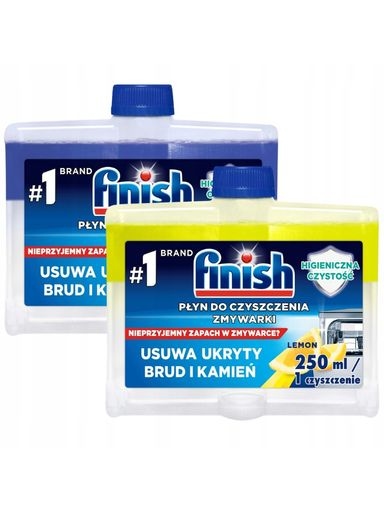 Levně 2x Finish Čisticí prostředek na myčku nádobí Mix 250 ml X2