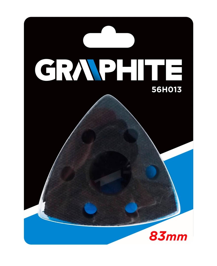 GRAPHITE STOPA SZLIFIERSKA Z RZEPEM 83mm do urządzeń wielofunk. 56H013 Kod producenta 56H013