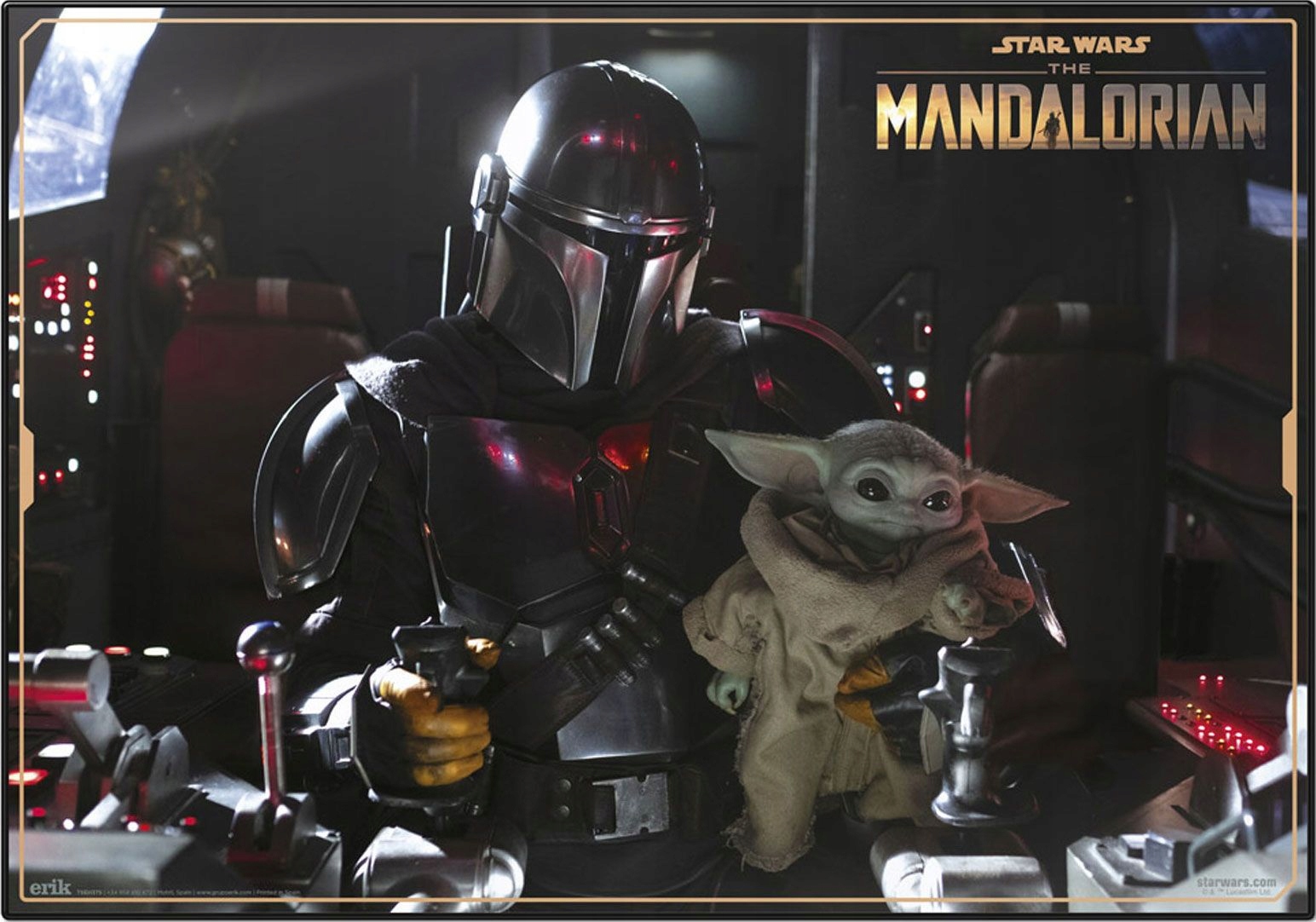 

Podkładka na biurko The Mandalorian 49.5x34.5 cm