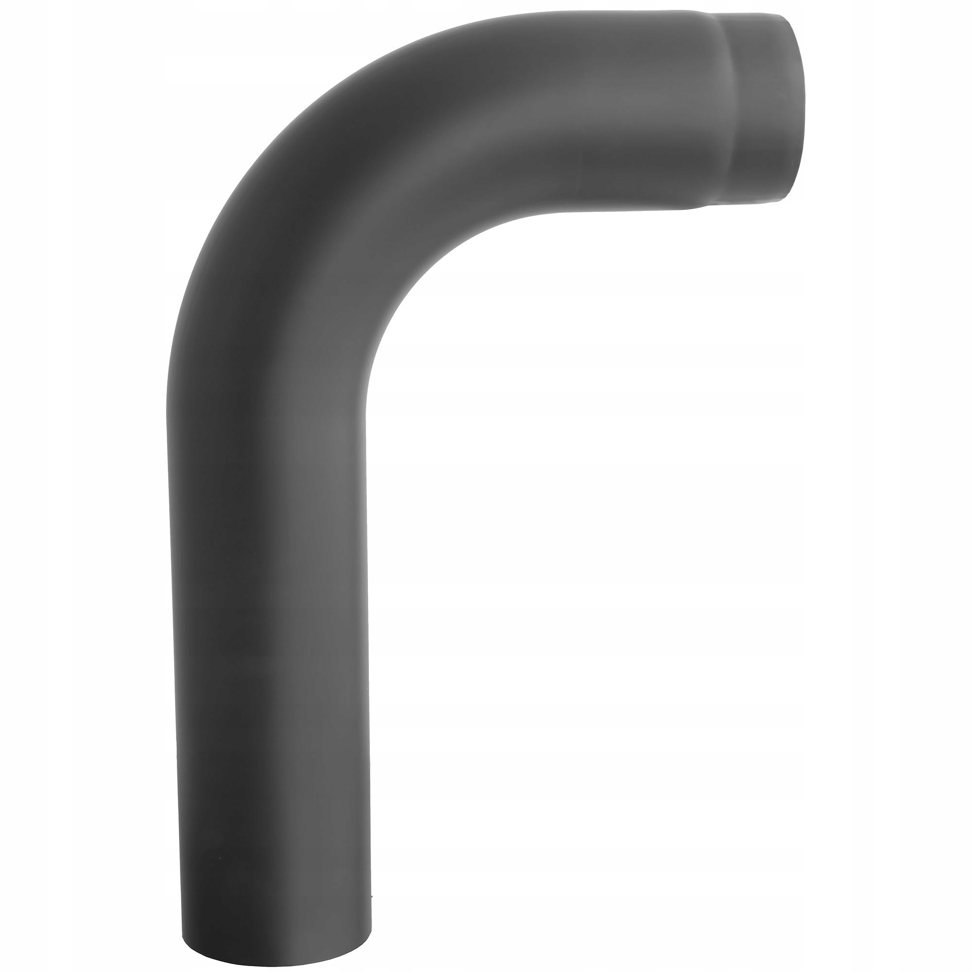 Koleno ohýbané z čierneho plechu 2 mm vysoké Darco 150 mm