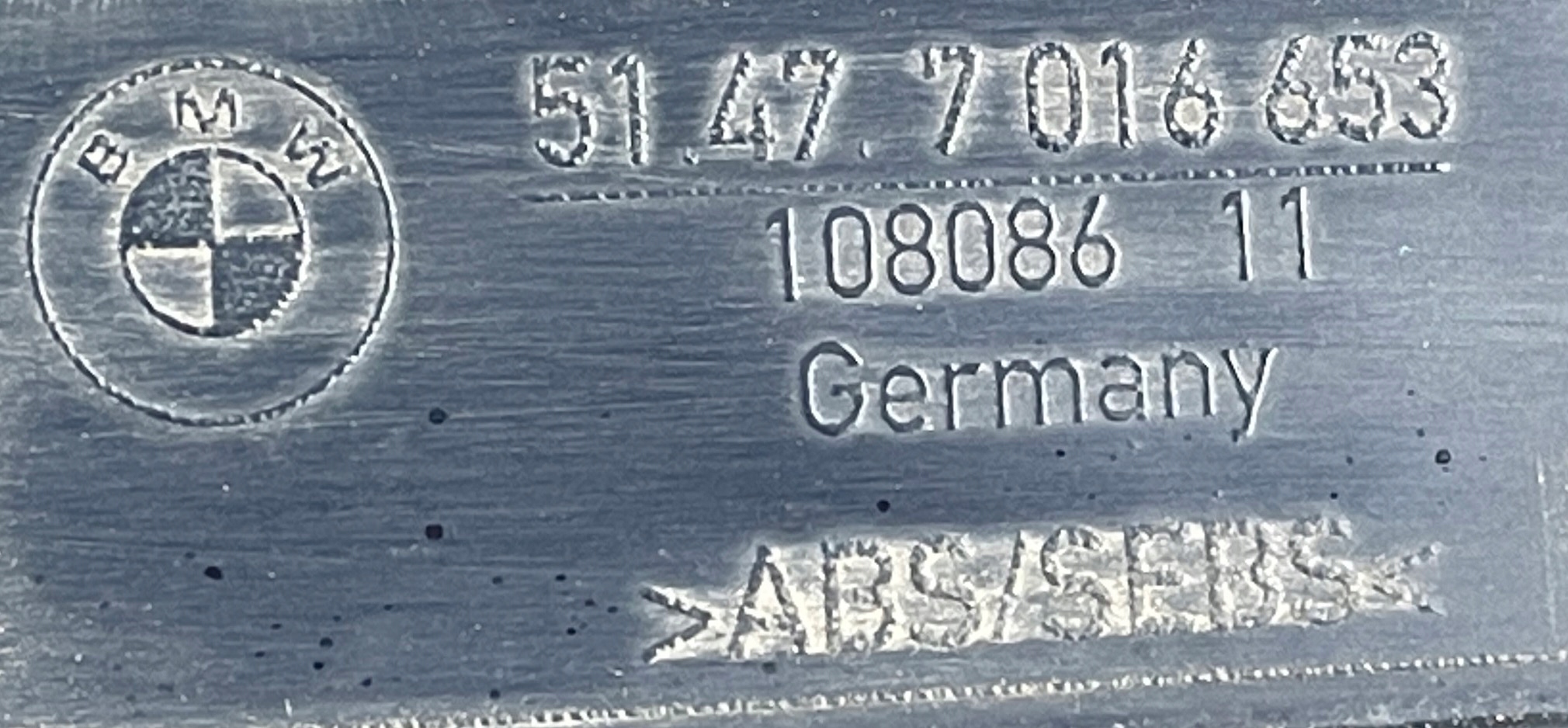 BMW Z4 E89 moulding threshold left m-packet 7016653