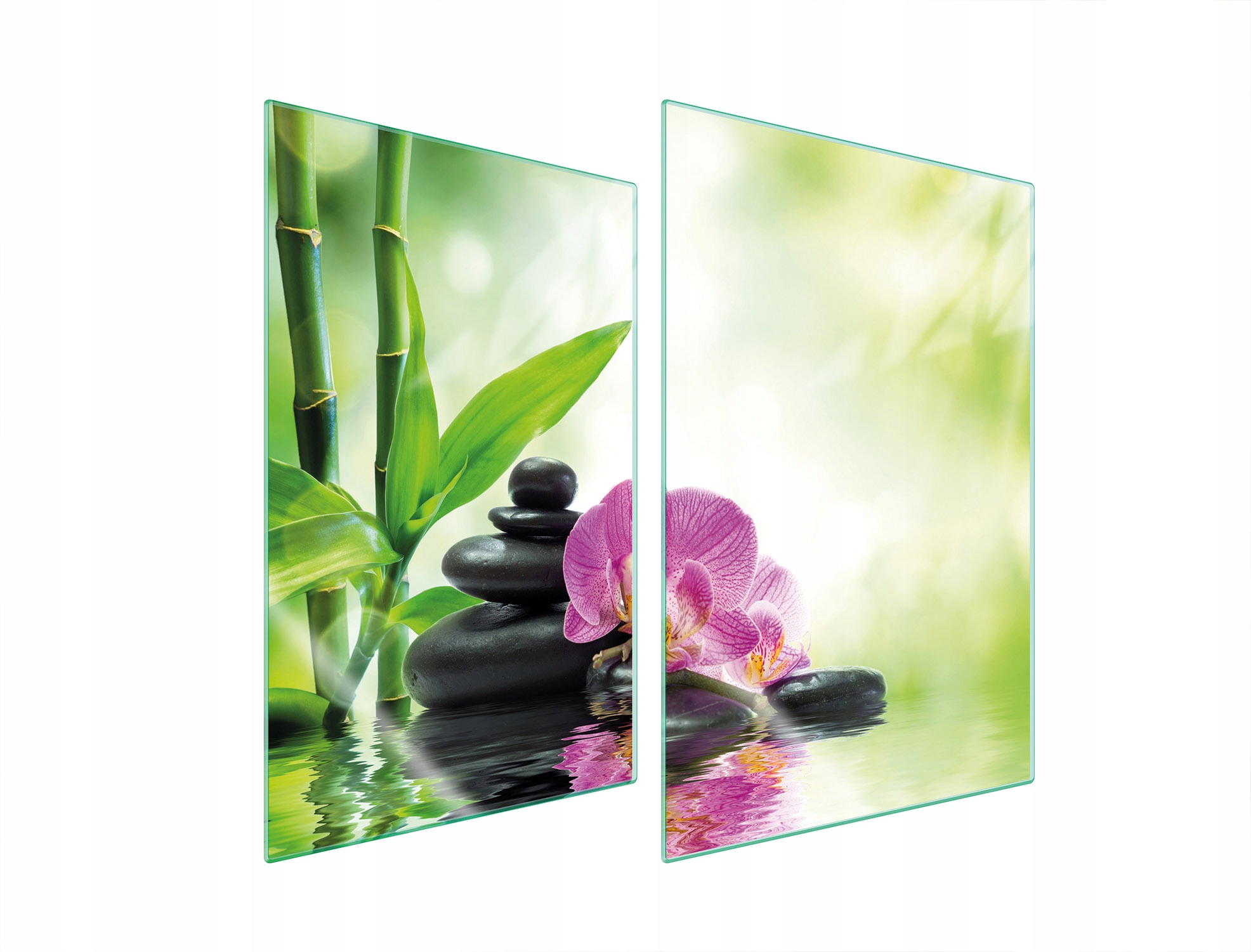 Ochranná Skleněná Deska Do Kuchyně 2x35x52 Orchidej Tvrzené Sklo