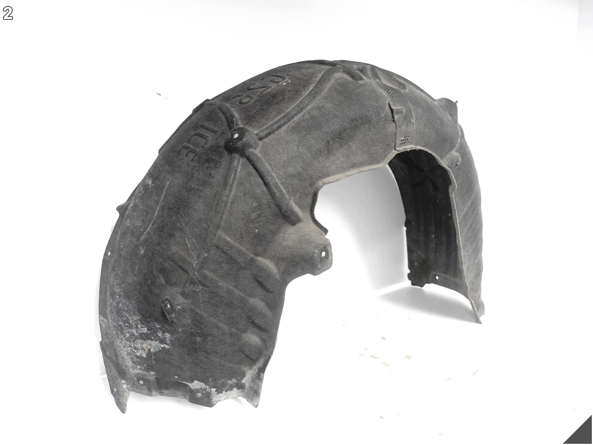 BMW 4 G26 GRAN COUPE ICE 21- mudguard side cover WNEKI wheels rear part left