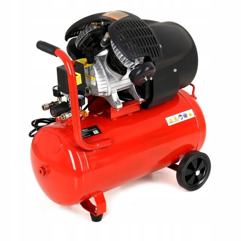 KOMPRESOR OLEJOWY SPRĘŻARKA 50L 2 TŁOKI KD1484K ++ Marka Kraft&Dele