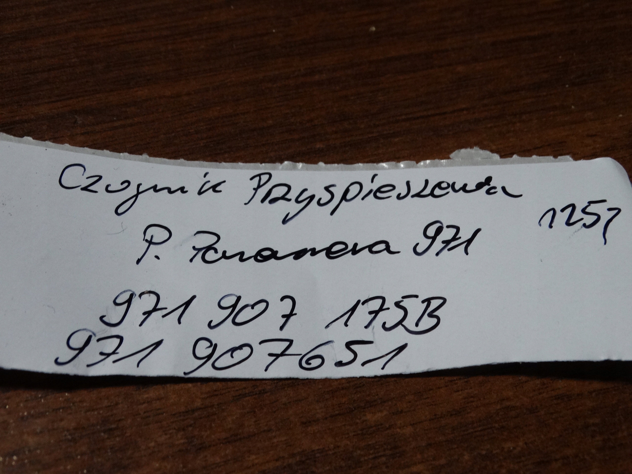 SENSOR PRZYSPIESZENIA PORSCHE PANAMERA 971 1