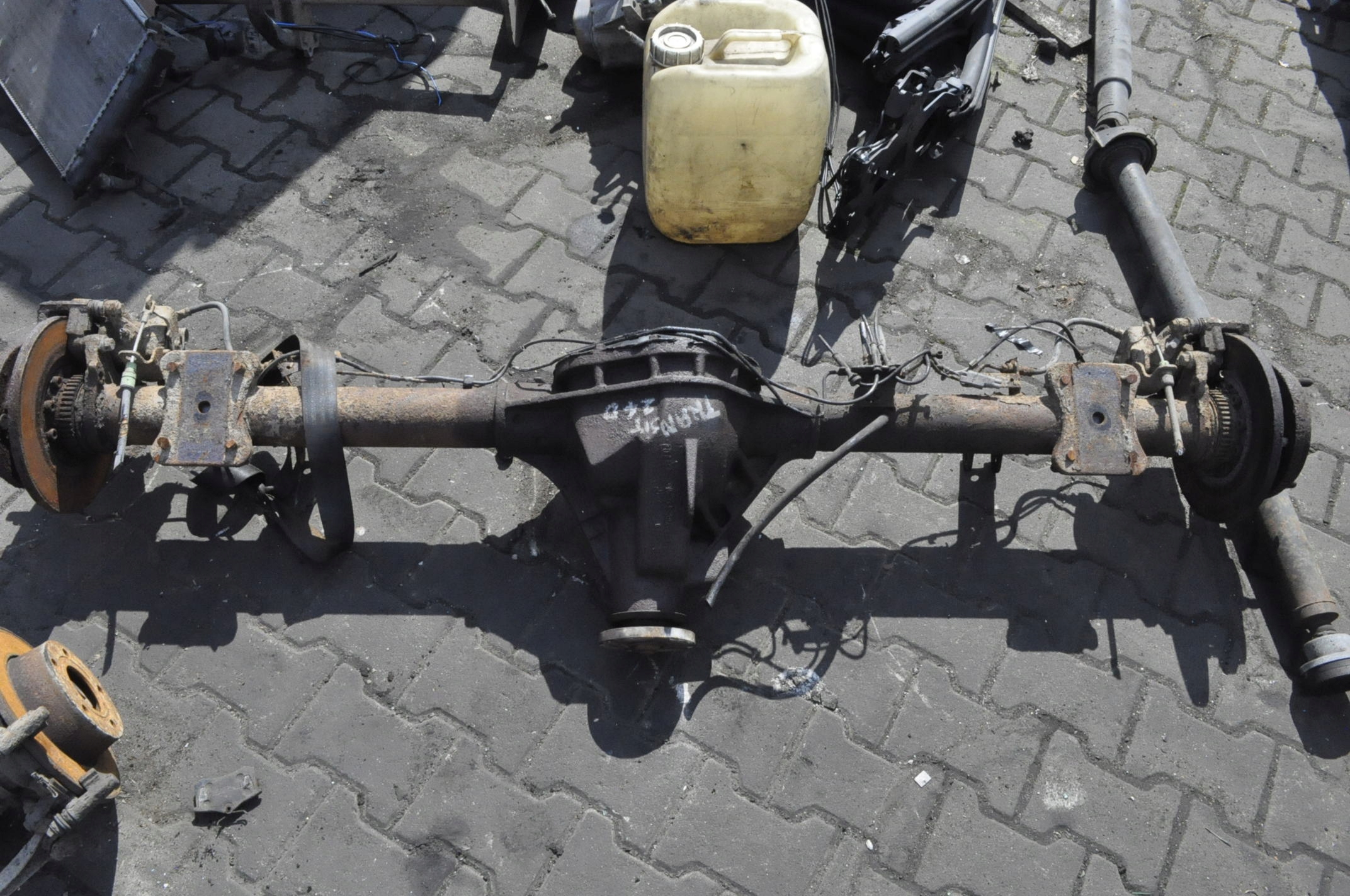 TRANSIT MK7 2.4 TDCI 115KM BELKA TYŁ MOST MANUAL