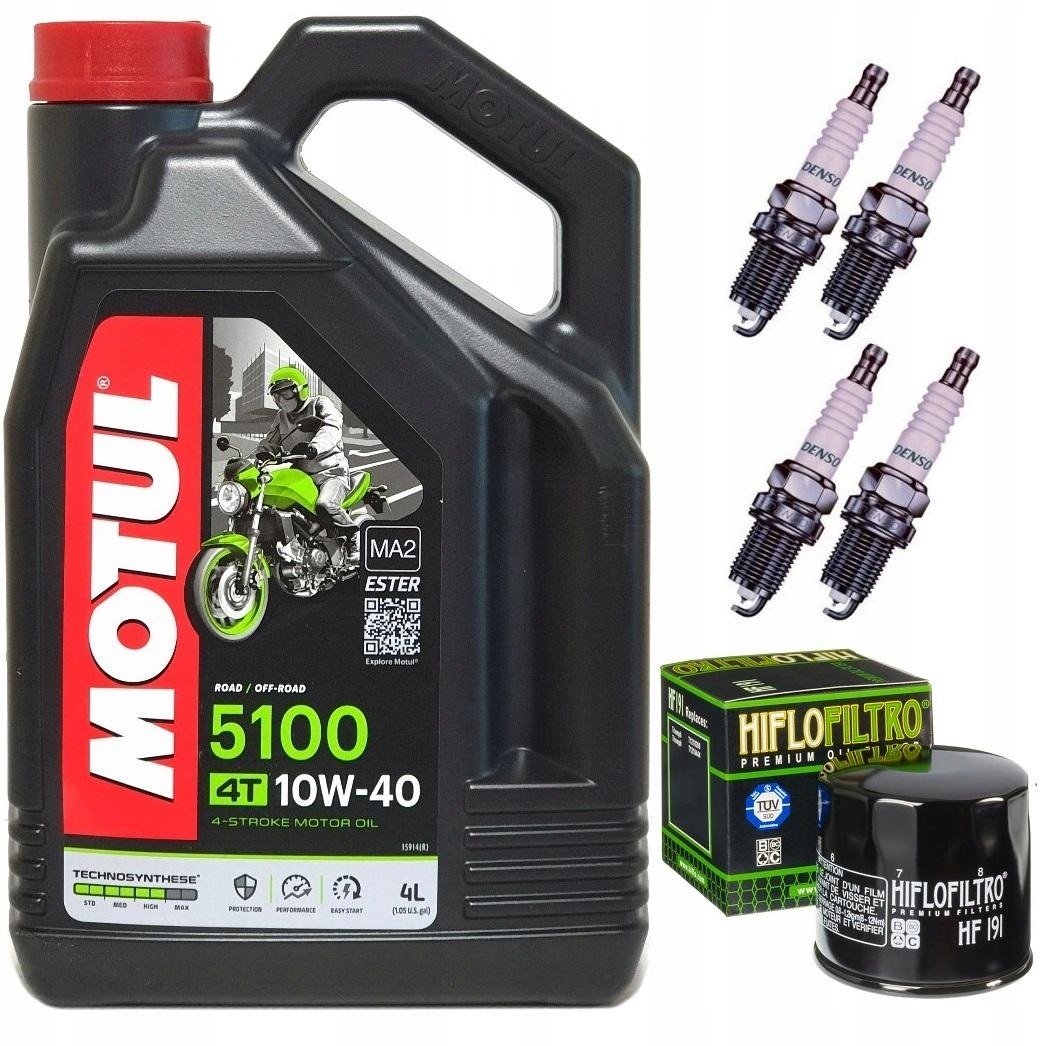 TRIUMPH DAYTONA 600 02-04 olej filtr świece