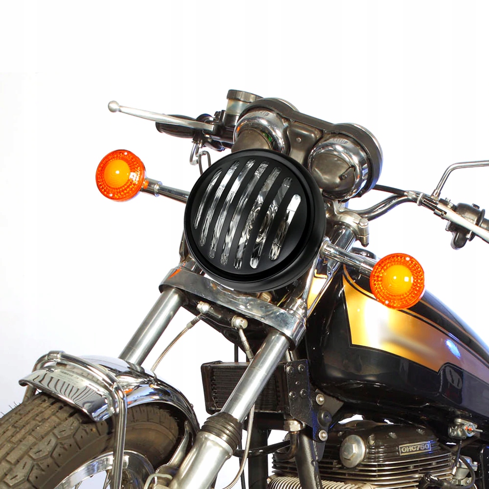 REFLEKTOR LAMPA MOTOCYKL CUSTOM CAFE RACER HARLEY Producent inny
