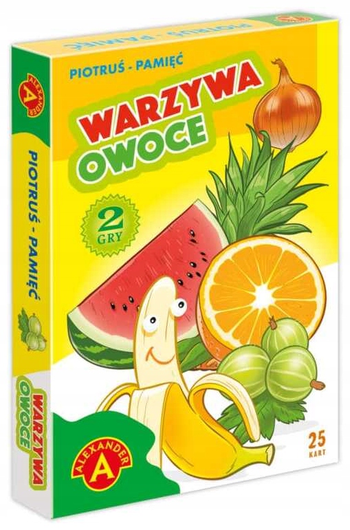 Piotruś Pamięć. Warzywa i owoce
