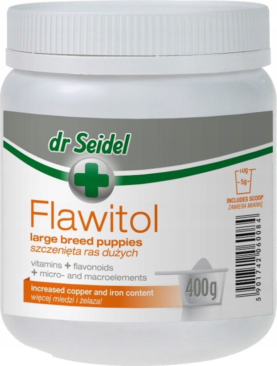 Dr Seidel Flawitol dla szczeniąt dużych ras 2kg (proszek)