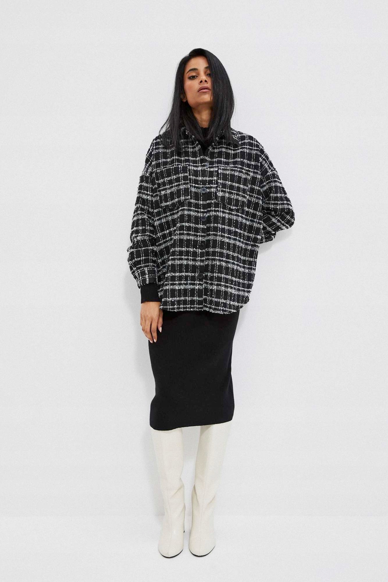 

Koszula w kratę L od Moodo