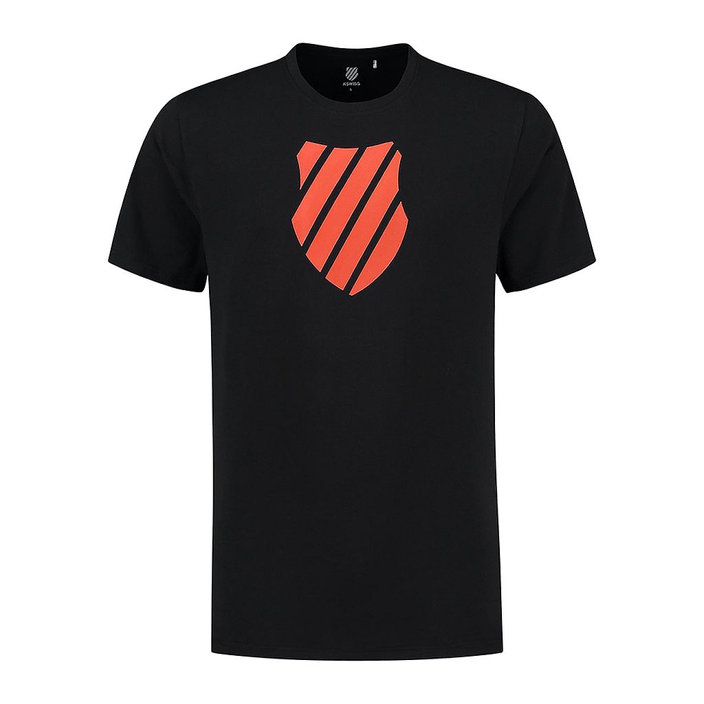 Koszulka męska K-SWISS HYPERCOURT LOGO TEE 2 Czarna XL