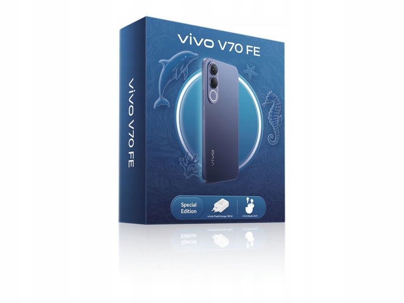 Vivo V70 Fe 5G 8/256GB Niebieski set Vivo Buds Air3 Vivo 90W Flash Charge