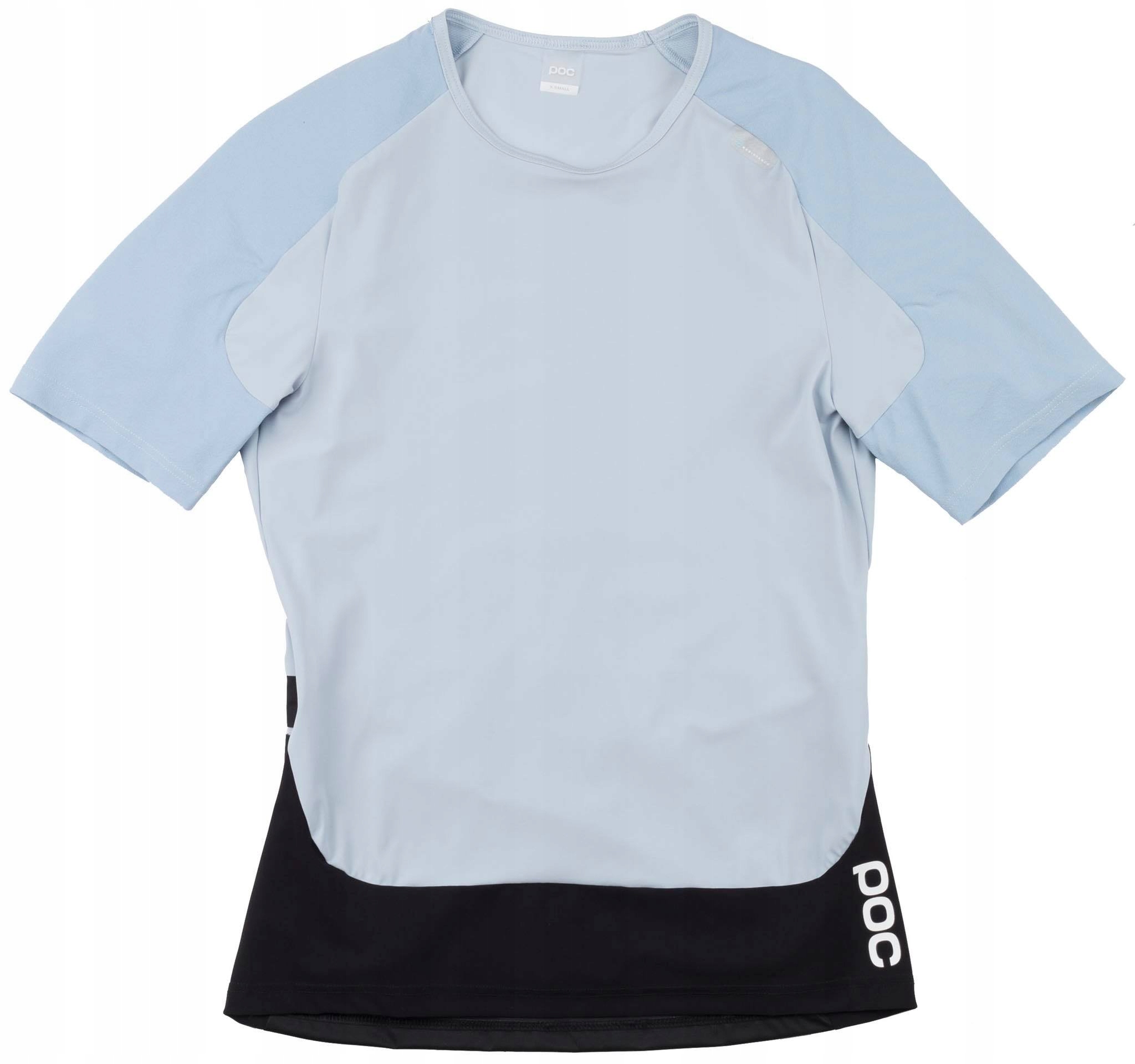 Błękitna Koszulka Sportowa Poc Resistance Męska Xs