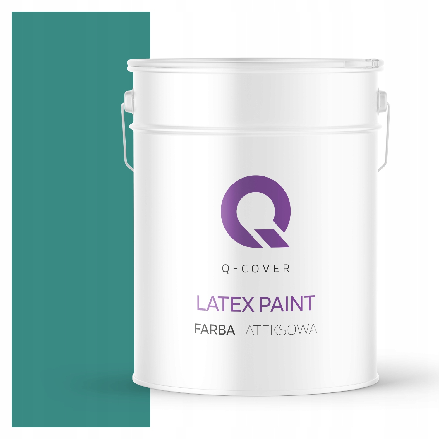 Latexová Farba Na Stenu Farba Tyrkysová Tmavá H1421 10L Mat Výrobca