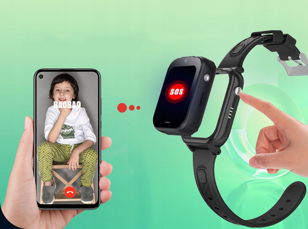 SMARTWATCH DLA DZIECI ZEGAREK APARAT GPS SIM Rodzaj smartwatch dla dzieci