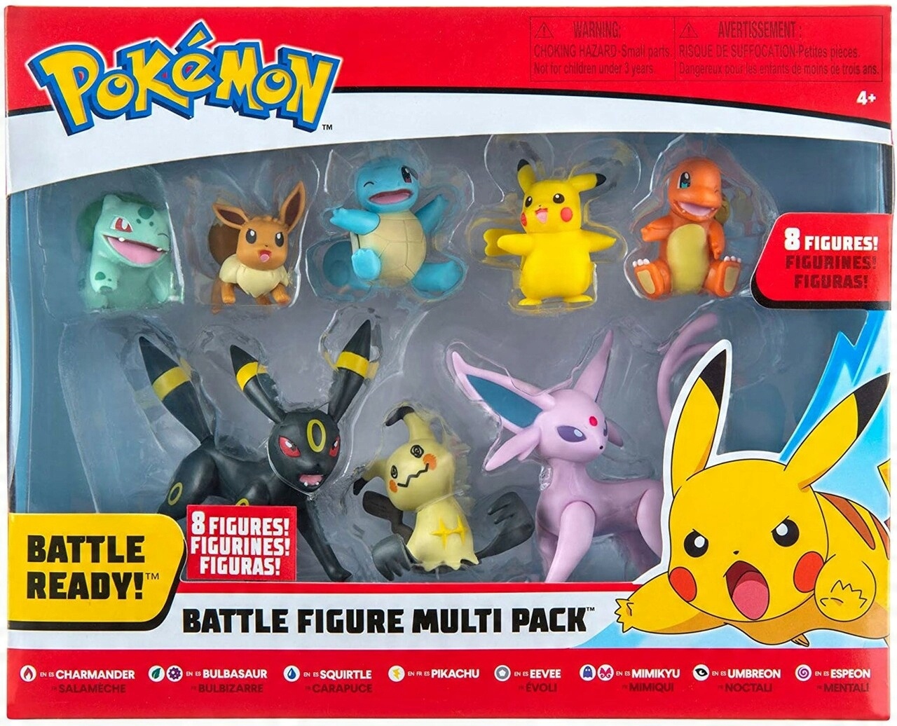 

Figurki Pokemon Umbreon Espeon Eevee Bulbasaur